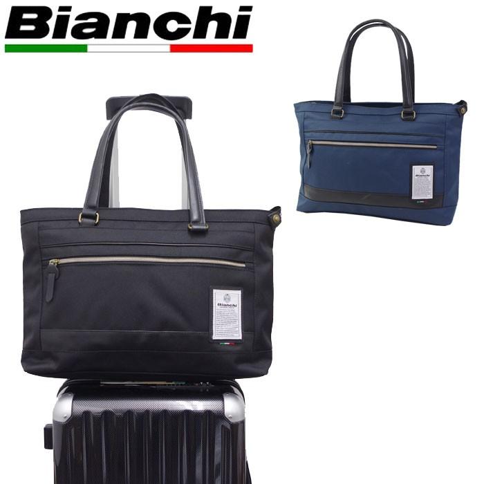 Bianchi ビアンキ バッグ トートバッグ メンズ レディース キャリーオン ビジネスバッグ ファスナー付き 撥水 ブラック ネイビー Nbtc Lwnbtc70 Zakka Green 通販 Yahoo ショッピング
