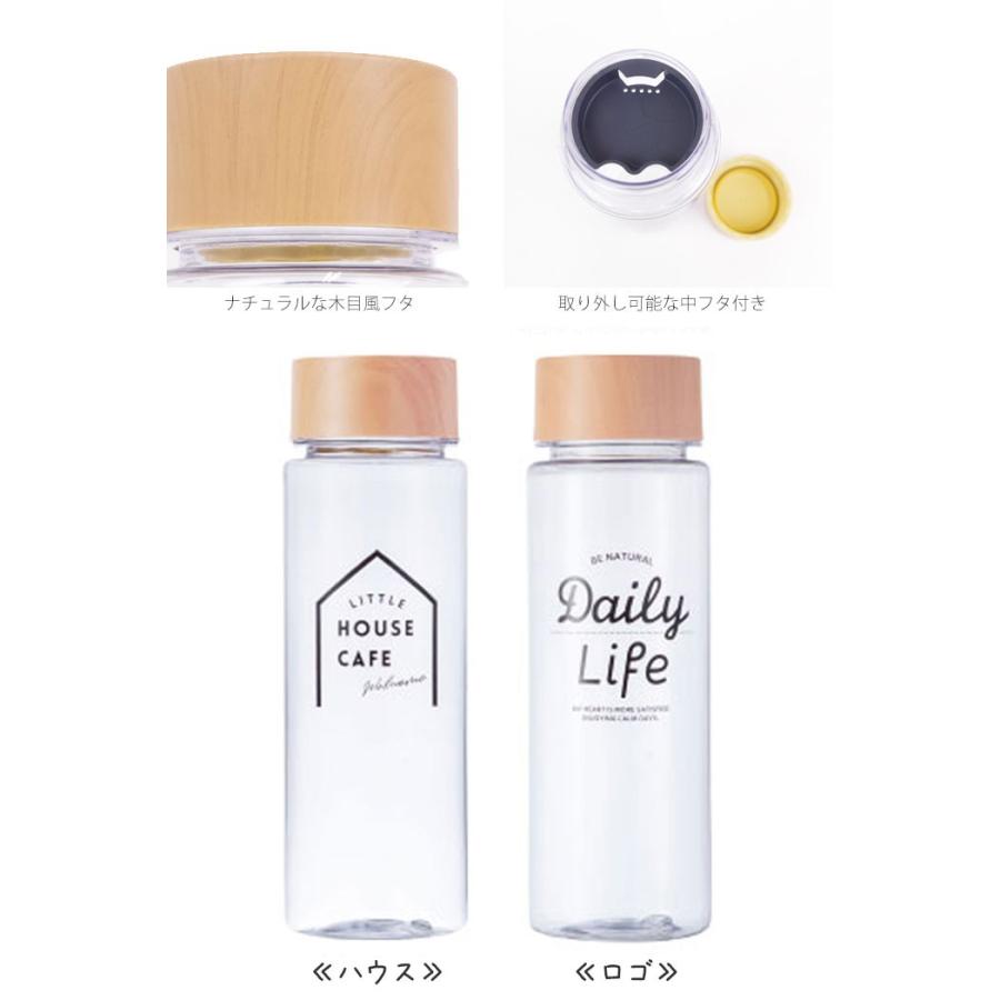 クリアボトル 500ml おしゃれ 水筒 プラスチック 直飲み 常温 ウオーターボトル Clearbottle Bottlecase 木目 メンズ レディース Mro1907 Zakka Green 通販 Yahoo ショッピング