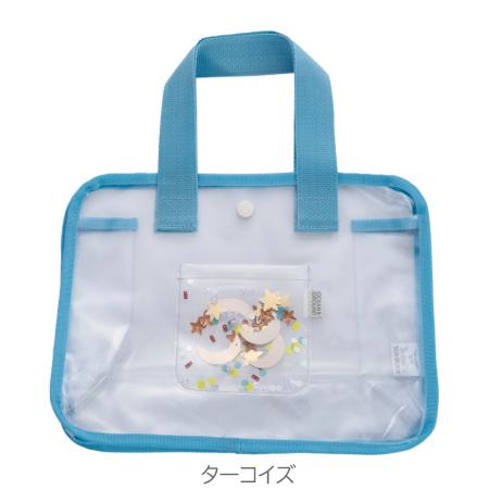 プールバッグ 女の子 小学生 肩掛け キッズ OCEAN&GROUND プールBAG BIG ISLAND ビニールバッグ スイムバッグ 13158｜gita｜05