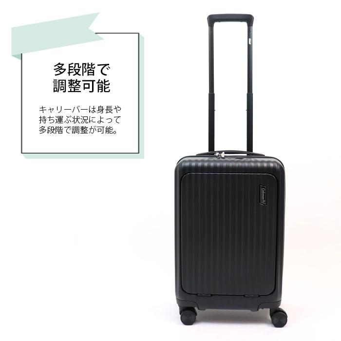 Coleman コールマン バッグ スーツケース 機内持ち込み フロント Coleman コールマン バッグ スーツケース 機内持ち込み フロント