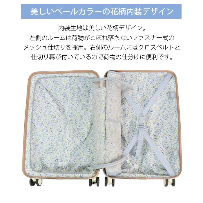 LOJeL スーツケース M かわいい レディース 45L TRAVEL EARTH LOJeL スーツケース M かわいい レディース 45L TRAVEL EARTH