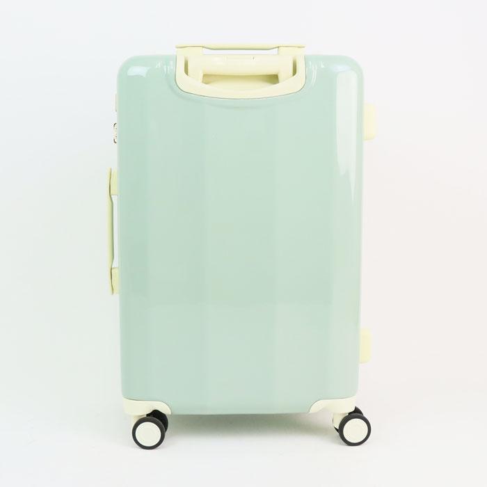 スーツケース Mサイズ かわいい レディース 45L TRAVEL EARTH  0826-55 キャリーケース ファスナー ハードキャリー 修学旅｜gita｜10