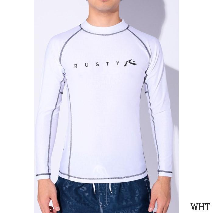 メール便 ラッシュガード 長袖 メンズ Rusty ラスティ 水着 Uvカット Upf50 男性用 紫外線カット スイムウエア スイ Nk Zakka Green 通販 Yahoo ショッピング