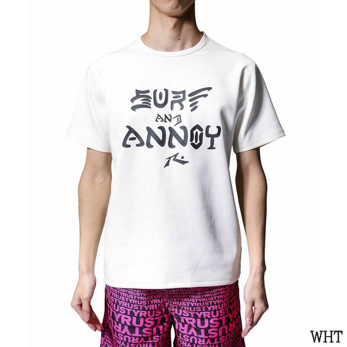 メール便 ラッシュガード メンズ 半袖 Rusty ラスティ Tシャツラッシュガード 水着 男性用 スイムウエア スイミング 水泳 日 Nk Zakka Green 通販 Yahoo ショッピング