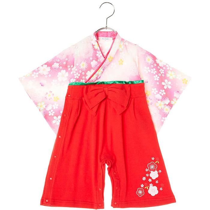 メール便 袴ロンパース 女 袴 ロンパース 女の子 ベビー 全開女児袴ロンパース 全開き カバーオール 出産祝い 衣装 和服 着物 フ Rok Zakka Green 通販 Yahoo ショッピング