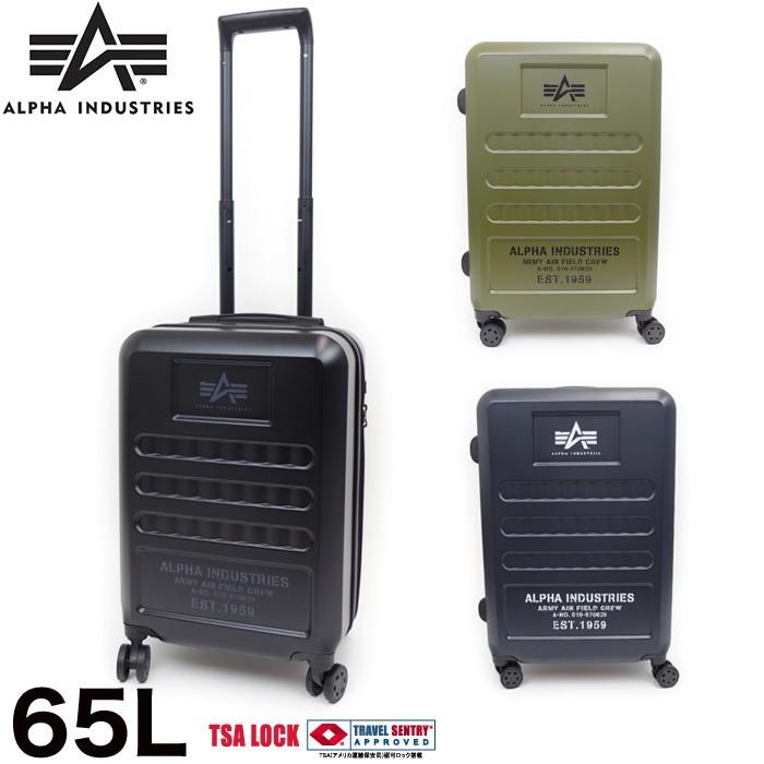 Alpha Industries アルファインダストリーズ キャリーケース M ミリタリーメンズ レディース Tsaロック 全3色 65l キャリーバッグ スーツケース Sw Zakka Green 通販 Yahoo ショッピング