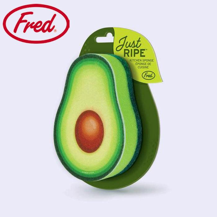 スポンジ キッチン キッチンスポンジ 食器洗い Fred アボガドスポンジ アボガド 野菜 食器洗い 台所 皿洗い 食器 かわいい おも Tac Zakka Green 通販 Yahoo ショッピング