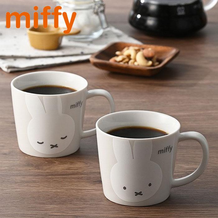 金正陶器 マグカップ 大きい マグ コップ ミッフィー ホワイトフェイス 