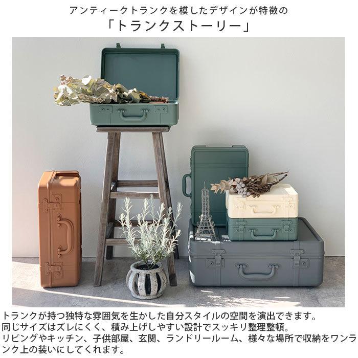 収納ボックス かわいい 小物入れ 収納 卓上収納 TRUNKSTORY S 