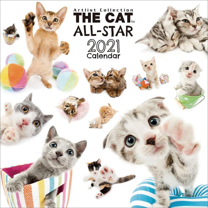 21年 カレンダー 21 壁掛け 動物 ネコ The Cat All Star Tcl2112 Zakka Green 通販 Yahoo ショッピング
