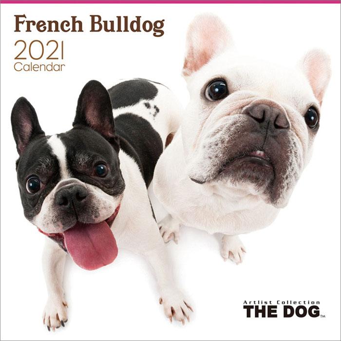 21年 カレンダー 21 壁掛け 動物 犬 フレンチ ブルドッグ Tcl Zakka Green 通販 Yahoo ショッピング