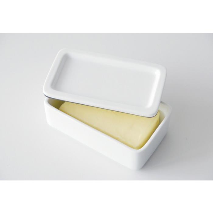 バターケース 磁器 おしゃれ KitchenTool 保存容器 バター入れ カフェ キッチン小物｜gita｜02