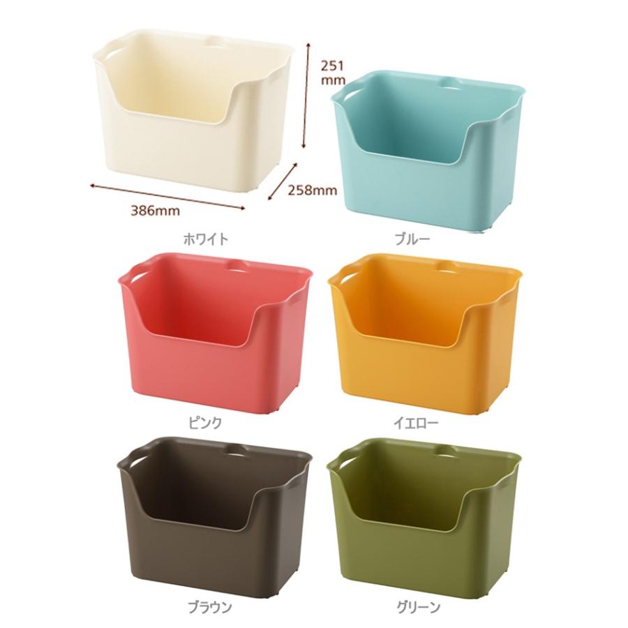 カラーボックス インナーボックス 収納ケース カタス L 収納ボックス プラスチック キャスター取付可 スタッキング 小物入れ 衣類収納 インナーケース Th2684 Zakka Green 通販 Yahoo ショッピング