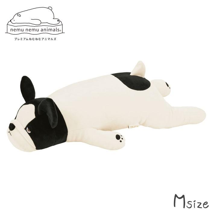 抱き枕 ぬいぐるみ 犬 プレミアムねむねむアニマルズ ブブル Mサイズ フレンチブルドッグ プレミアム 枕 クッション Th Zakka Green 通販 Yahoo ショッピング