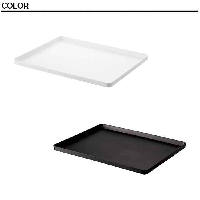 トレー おしゃれ タワー トレイ シンプル 山崎実業 Tower ブラック ホワイト お盆 キッチントレー ランチプレート 大きめ 大皿 四角 ソリ Th Zakka Green 通販 Yahoo ショッピング