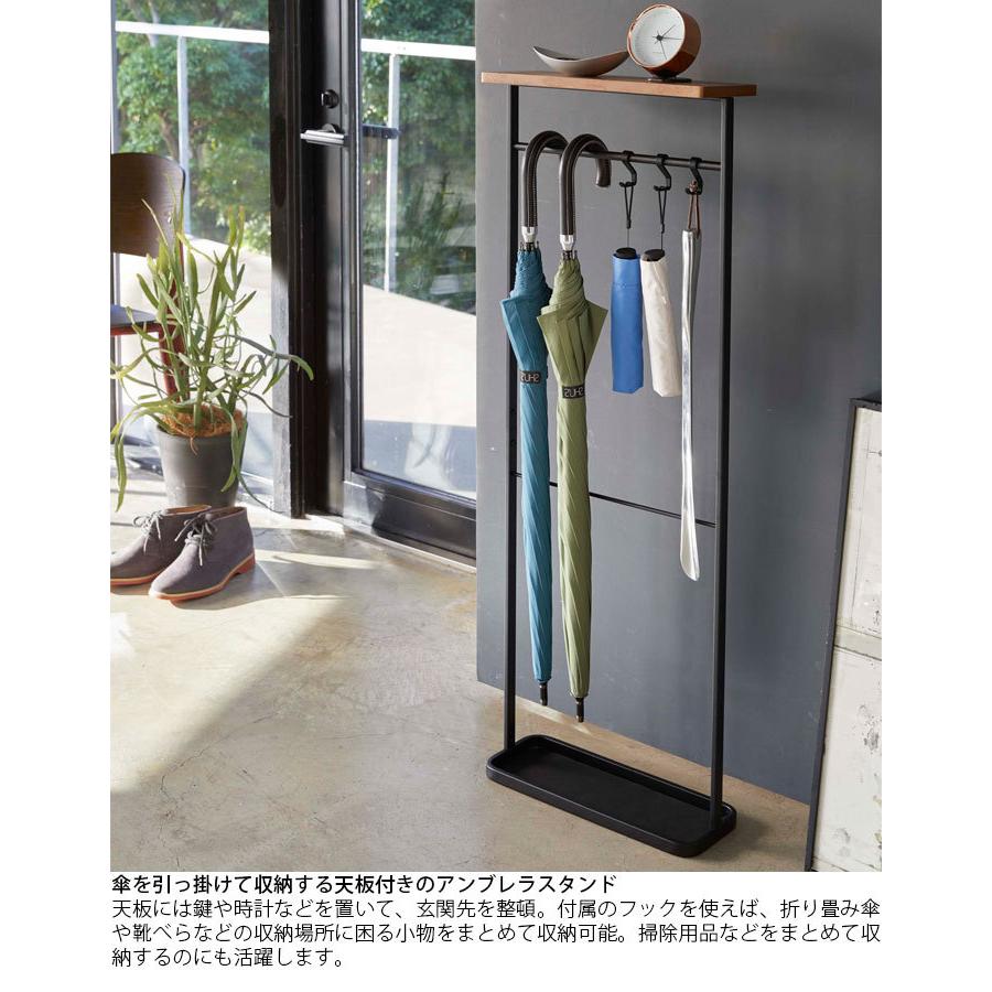傘立て おしゃれ Tower タワー 天板付き引っ掛け傘立て ホワイト ブラック 傘 アンブレラ スタンド 収納 玄関 靴べら 天板付き 玄関収納 Th4970 Zakka Green 通販 Yahoo ショッピング
