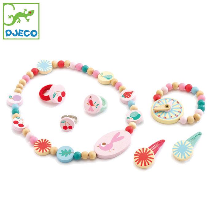 アクセサリーセット キッズ おもちゃ 木製 かわいい Djeco ジェコ サマーガーデン Dj アクセサリー ビーズ 子供 幼児 おしゃれ Thmo Zakka Green 通販 Yahoo ショッピング