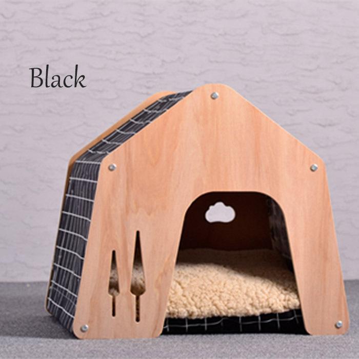 木製 ペットハウス オシャレ 家 ペット用ハウス ペット Mサイズ Dh 7 小屋 ゲージ 犬 猫 小型犬 室内用ハウス 窓あり お留守番 犬小屋 Vandh7m Zakka Green 通販 Yahoo ショッピング
