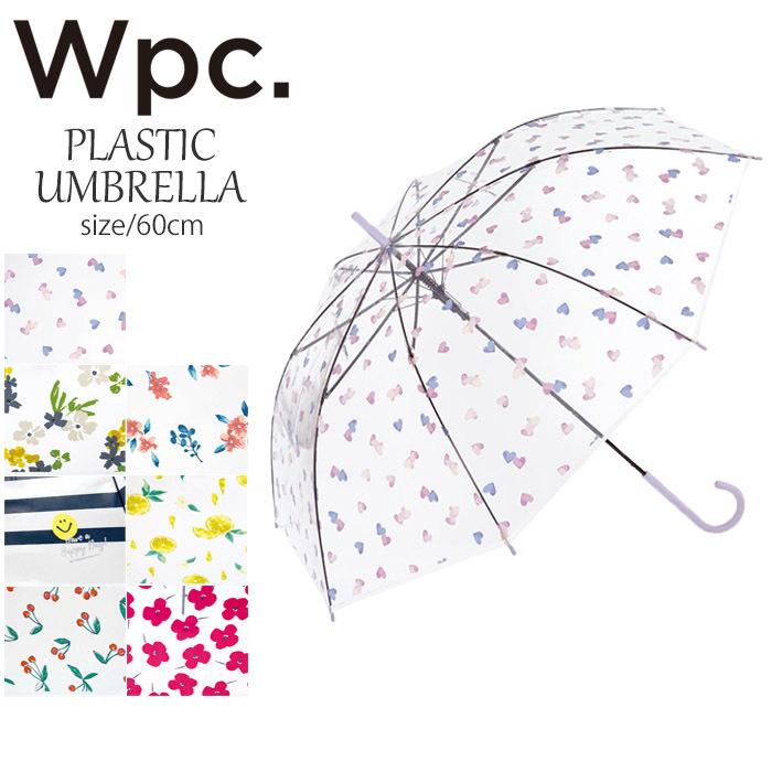 傘 レディース 長傘 おしゃれ ビニール傘 60cm Wpc ワールドパーティー Plastics Umbrella ジャンプ傘 雨傘 透明 ビニ Wpc Zakka Green 通販 Yahoo ショッピング