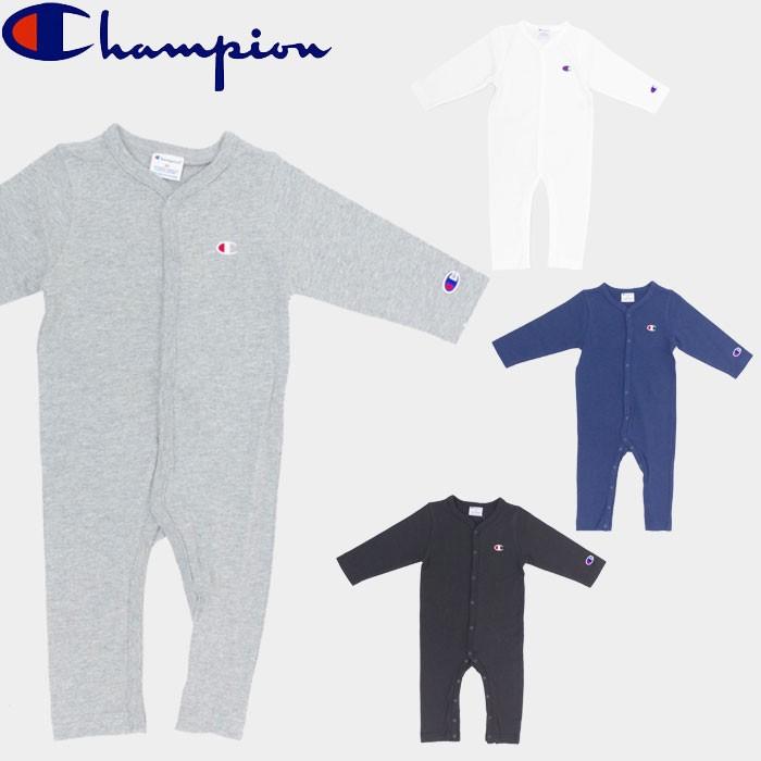 メール便 Champion チャンピオン ベビー カバーオール 長袖 男の子 女の子 ロンパース 肌着 全4色 80cm Cs4998 Zetcs4998 Zakka Green 通販 Yahoo ショッピング