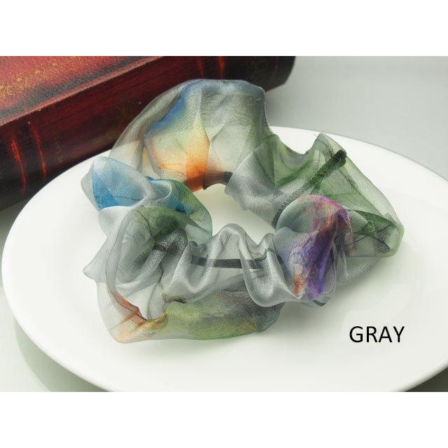 オーガンジーシュシュオーガンジー サイズ感M