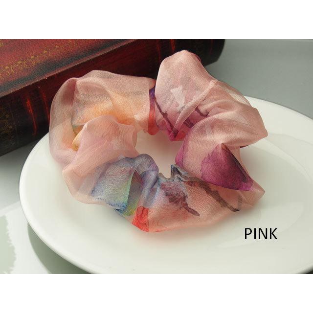 オーガンジーシュシュオーガンジー サイズ感M