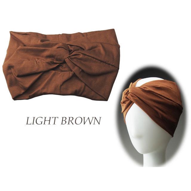 ワイド ターバン ブラウンポイント ふんわり 黒 ヘアバンド レディース 太め 幅広 カチューシャ メール便系か普通郵便にて送料無料 Lg Giugho 通販 Yahoo ショッピング