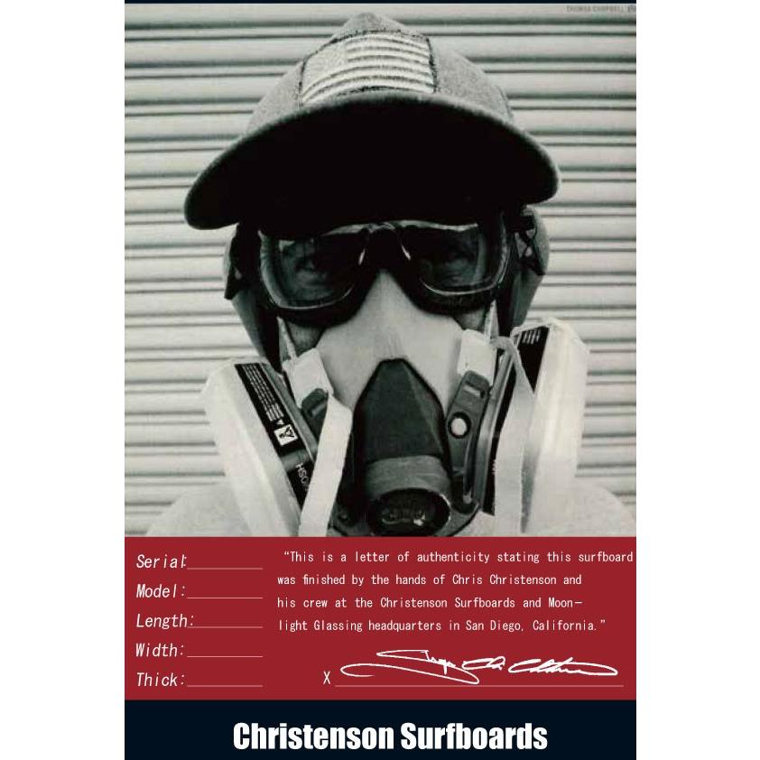 【正規品】 Christenson Surfboards Flat Tracker 68 / クリステンソン サーフボード フラットトラッカー / カリフォルニア 【BCD2923131726】(103092円)