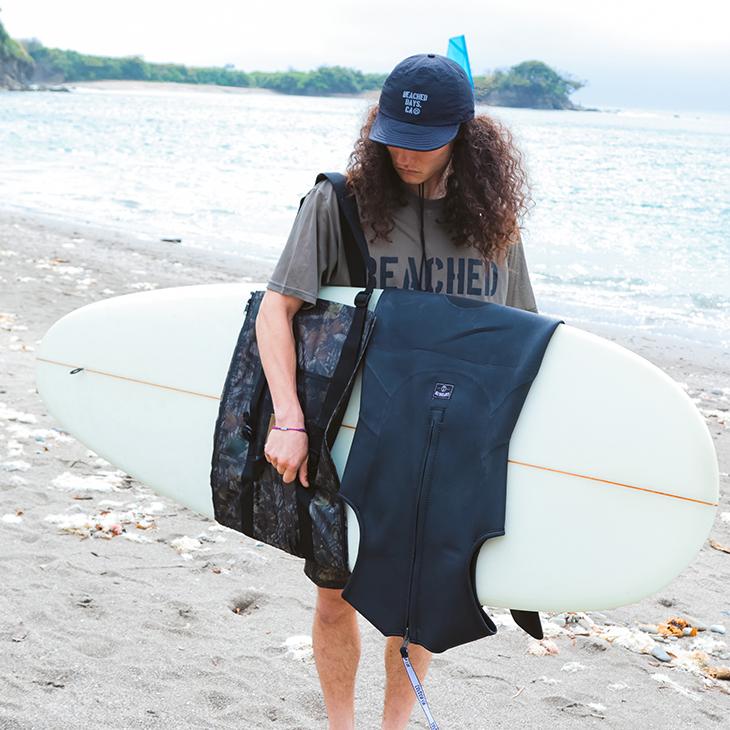サーフィンボードキャリーバッグ サーフキャリーバッグ ビーチドデイズ 公式 BEACHED DAYS ボード
