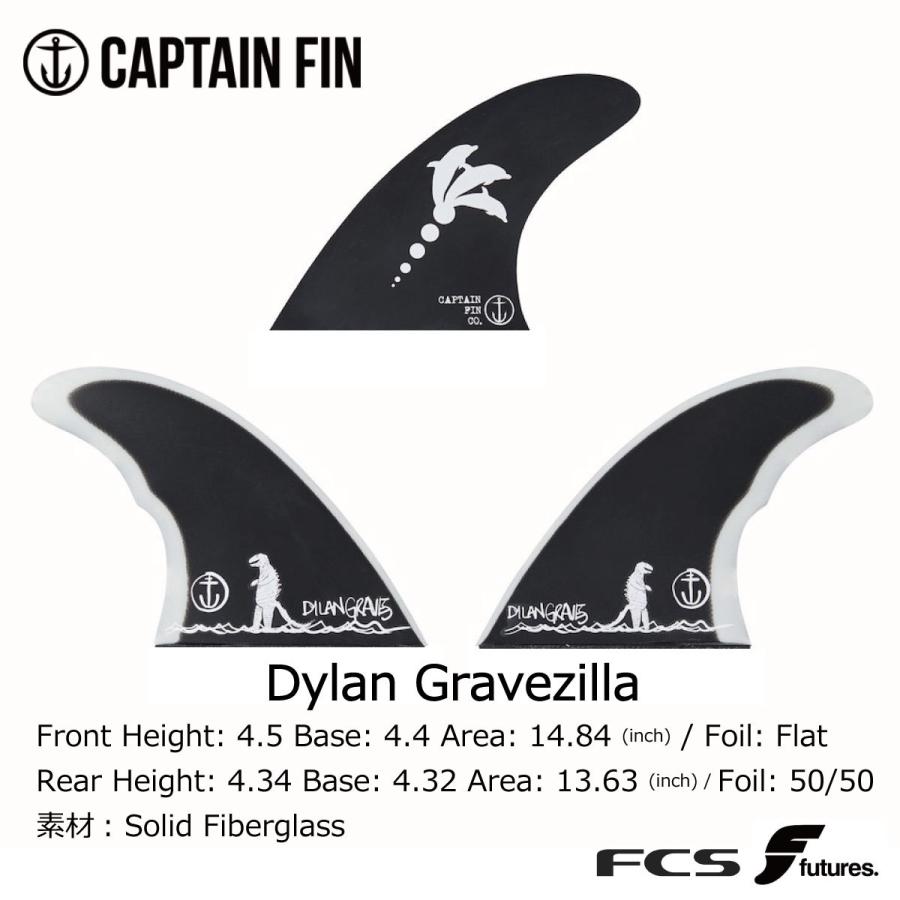 CAPTAIN FIN Captain Fin Dylan Gravezilla THRUSTER CAPTAIN FIN Captain Fin Dylan Gravezilla THRUSTER