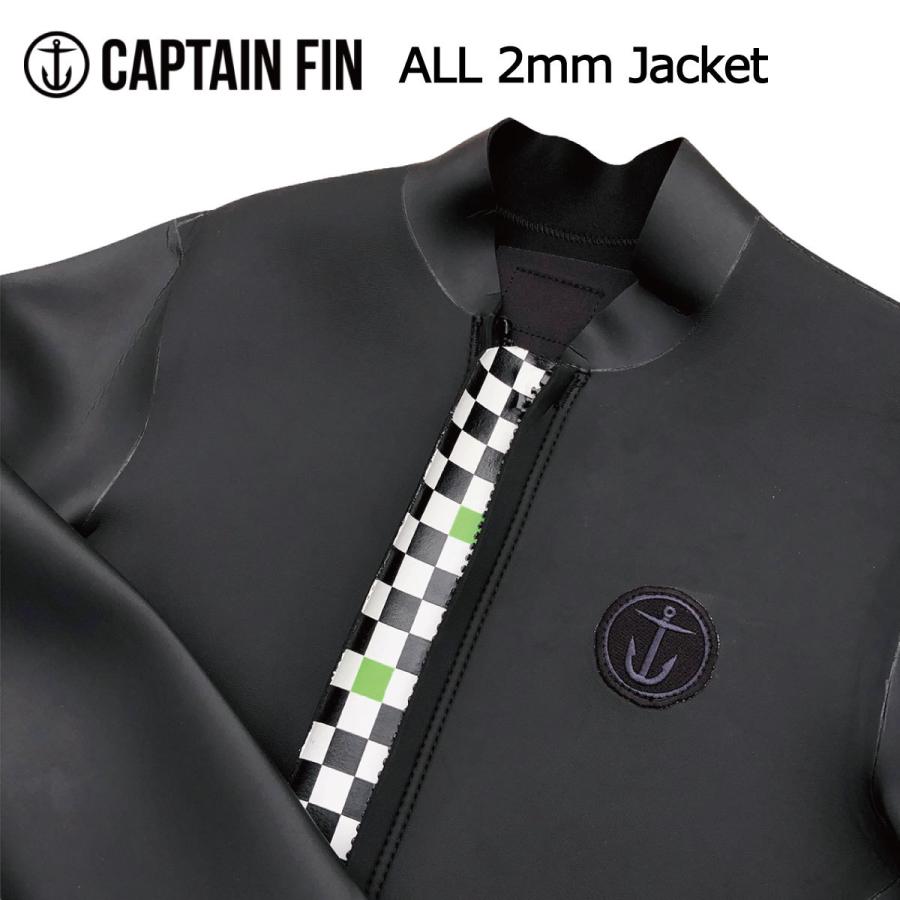 CAPTAIN FIN（キャプテンフィン） CAPTAIN FIN 2mm SKIN JACKET Black