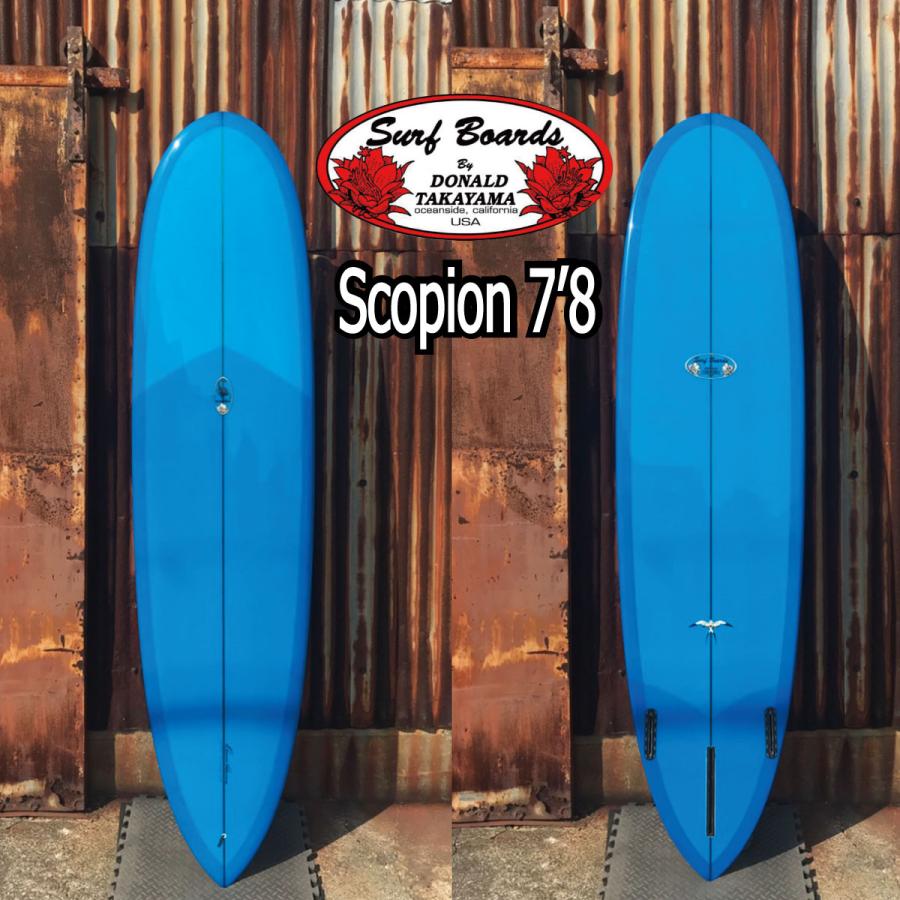 HPD Scorpion 7'8 Blue Tint / ドナルドタカヤマ スコーピオン ミッドレングス / Mid Length / ファン