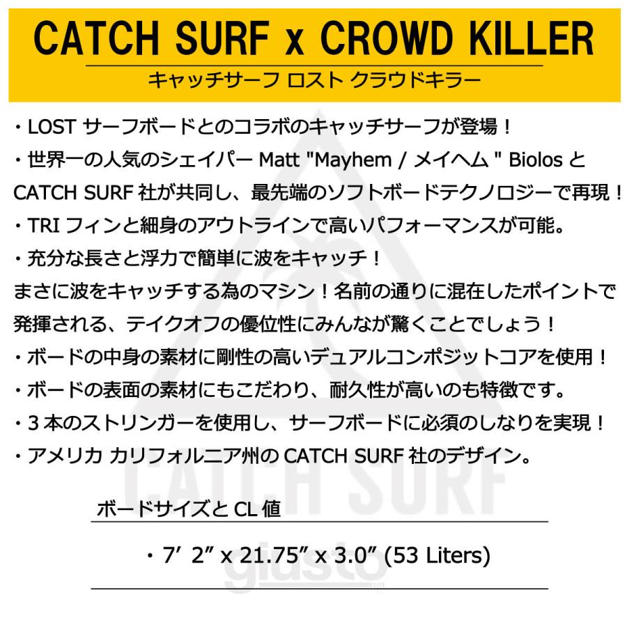 大人気！34％引！オディシー × ロスト『クラウドキラー 7'2\"』 2025モデルオディシー×ロスト クラウドキラー 7'2