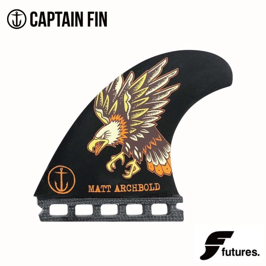 日本製 Captain Fin Matt Archbold Large Future Fin キャプテンフィン マット アーチボルト ラージ フューチャーフィン トライフィン 3フィン 新品 Vinylspotnyc Com