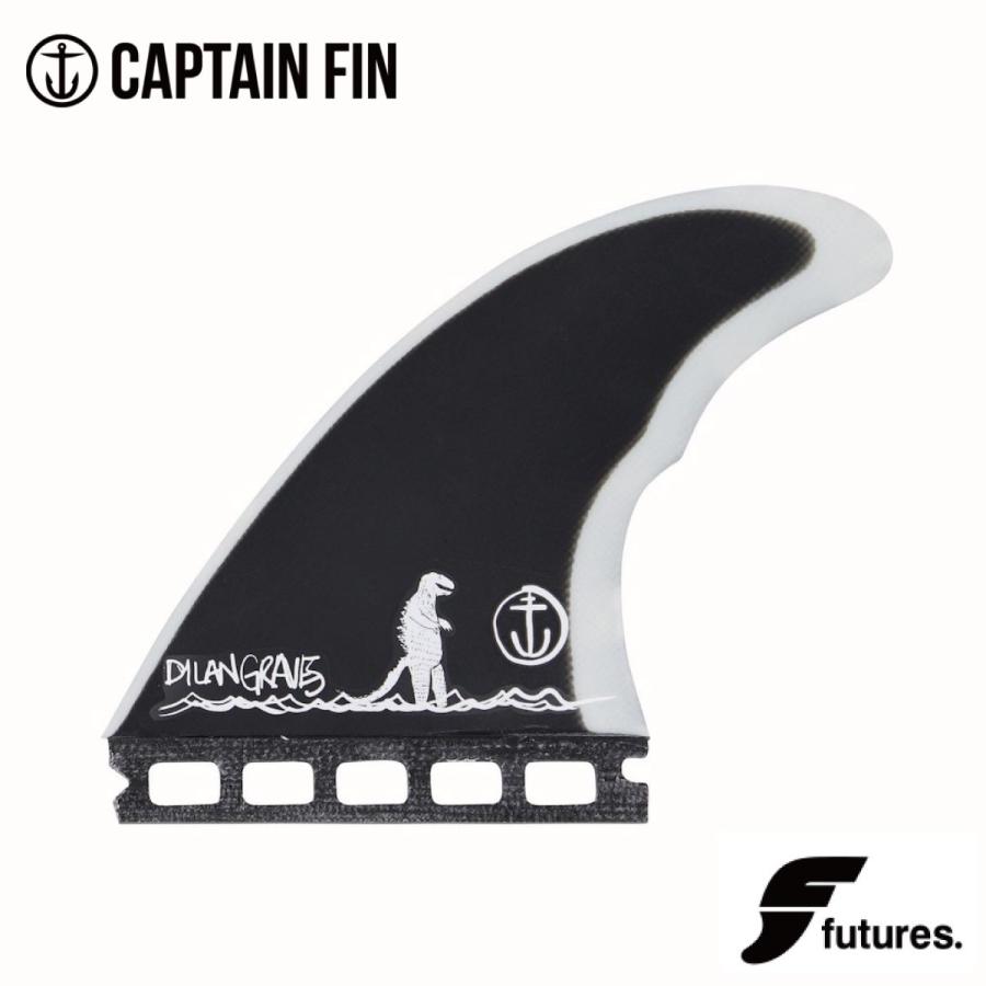 新品 CAPTAIN FIN Dylan Gravezilla キャプテンフィン Dylan Gravezilla - Black - Single Tab - Captain Fin