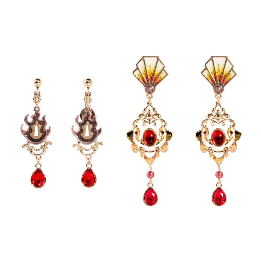 鬼滅の刃 ×MAYLA　鍔 デザイン ピアス　煉獄 杏寿郎 鬼滅の刃】 MAYLA マイラ アイコニック イヤオブジェ ～鍔