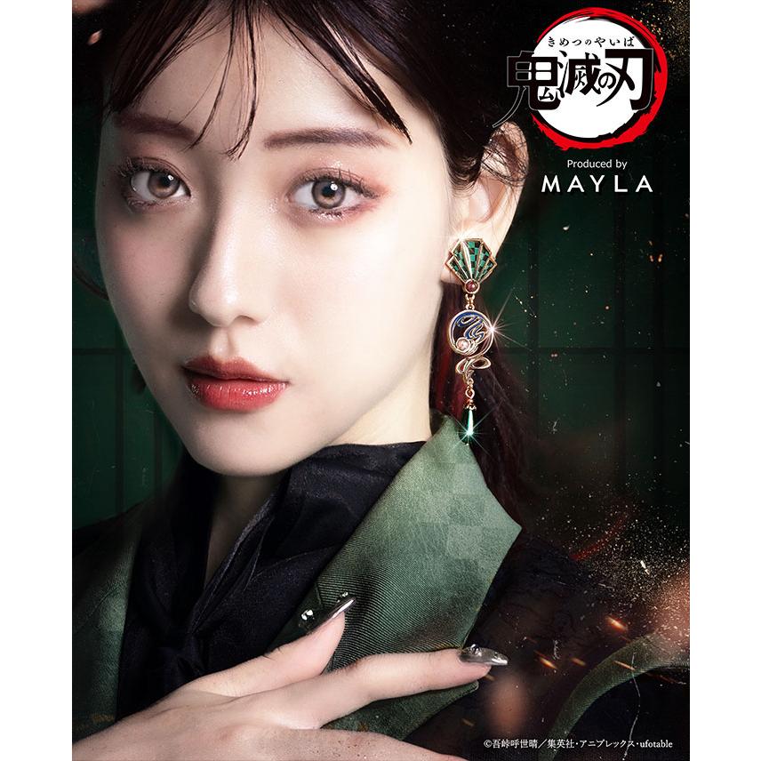 MAYLA（マイラ） 鬼滅の刃 グッズ ピアス イヤリング 鬼滅の刃 アイ