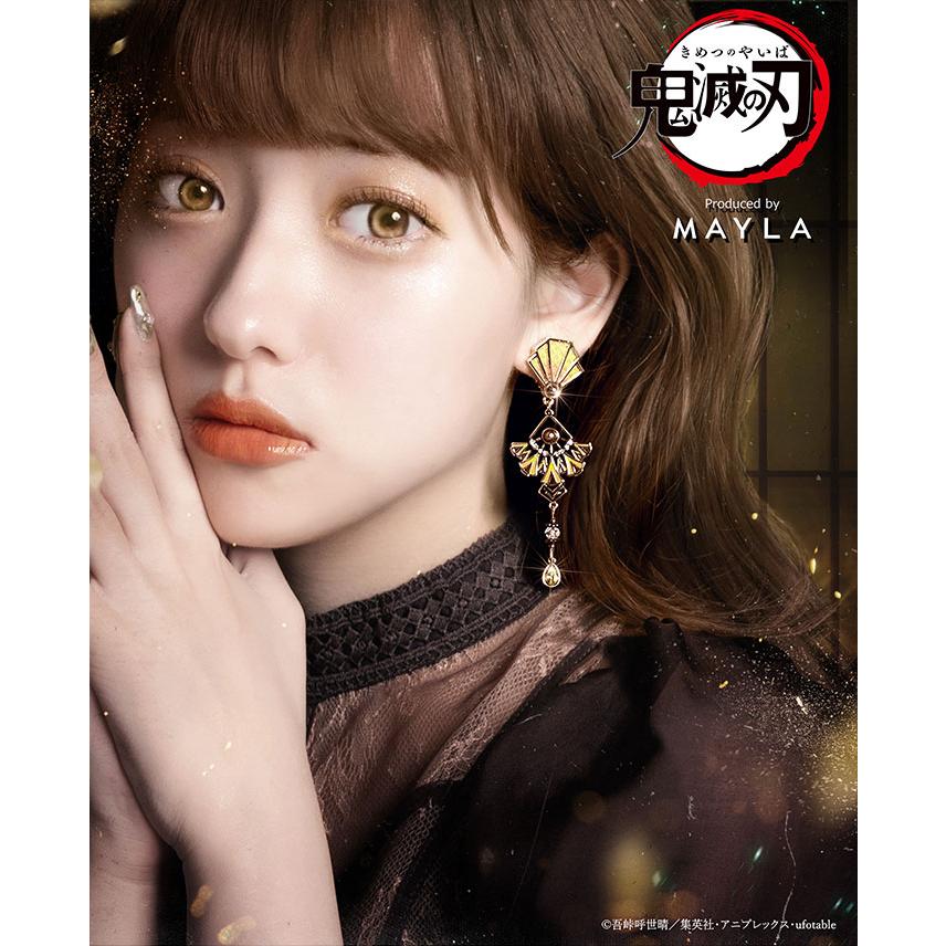 MAYLA（マイラ） 鬼滅の刃 グッズ ピアス イヤリング 鬼滅の刃 アイ