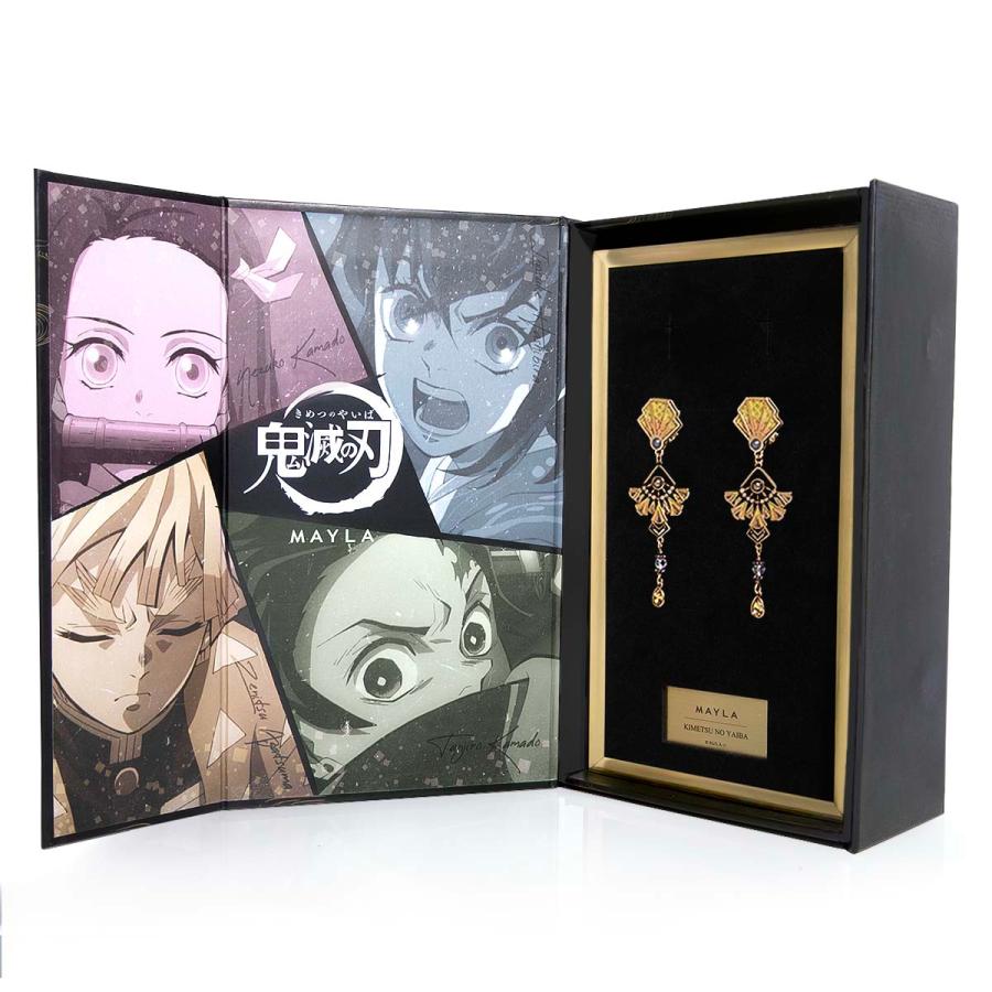 MAYLA（マイラ） 鬼滅の刃 グッズ ピアス イヤリング 鬼滅の刃 アイ