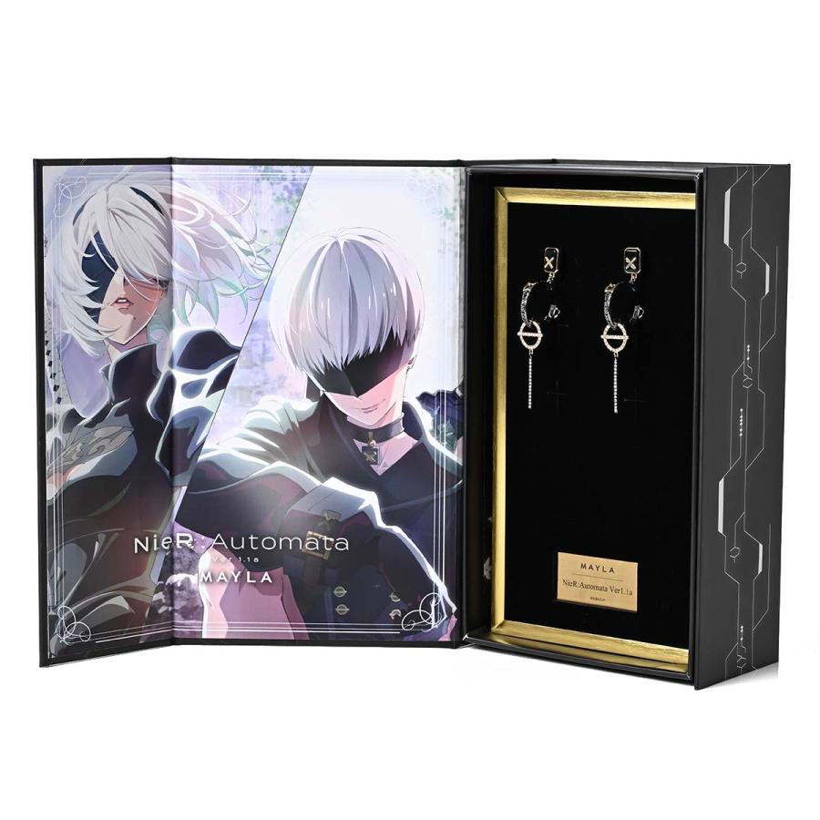 NieR: Automata 9S ピアス NieR: Automata 9S ピアス ○1】ニーアオートマタ 9S(ヨルハ九号