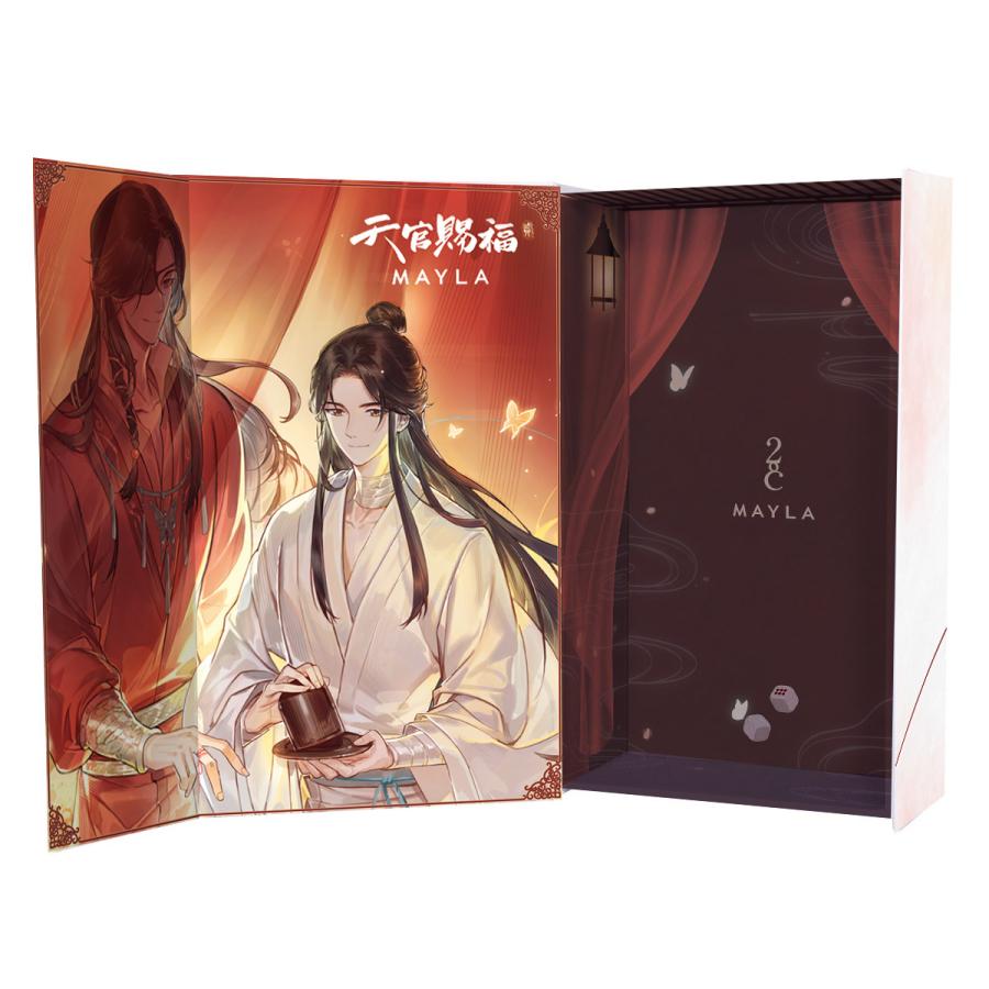 天官賜福 貮 MAYLA マジェステ ＋ 簪　花城、謝憐セット アニメ『天官賜福 貮』謝憐と花城をイメージしたヘア