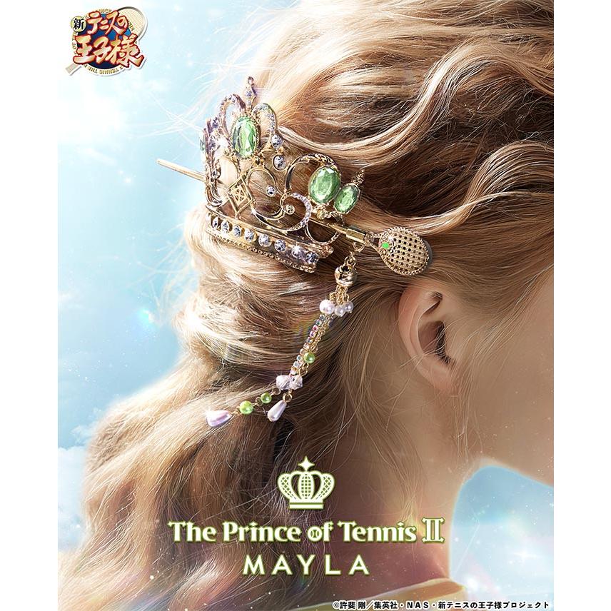 MAYLA マイラ 新テニスの王子様 グッズ ヘアアクセサリー かんざし 髪飾り 新テニスの王子様 アイコニック ヘアオブジェ マジェステ ＋ 簪 四天宝寺中学校 レディース 女性 正規品 新品 公式 テニプリ キャラクターアクセサリー 人気 ブランド プレゼント MAYLA（マイラ） 新テニスの王子様 グッズ ヘアアクセサリー かんざし