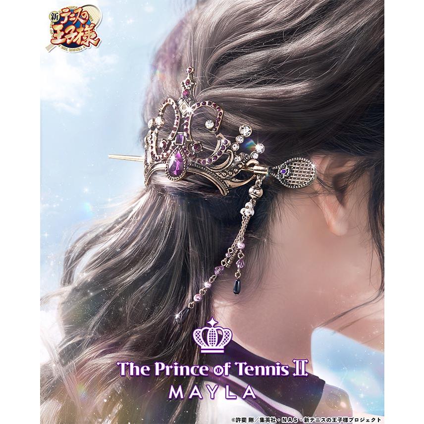MAYLA マイラ 新テニスの王子様 グッズ ヘアアクセサリー かんざし 髪飾り 新テニスの王子様 アイコニック ヘアオブジェ マジェステ ＋ 簪 比嘉中学校 レディース 女性 正規品 新品 公式 テニプリ キャラクターアクセサリー 人気 ブランド プレゼント MAYLA（マイラ） 新テニスの王子様 グッズ ヘアアクセサリー かんざし