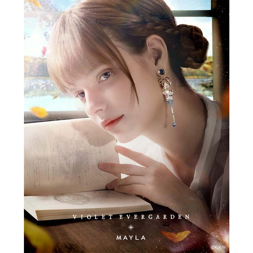 あ*か様 MAYLA VIOLET EVERGARDEN ピアス MAYLA（マイラ） ヴァイオレット・エヴァーガーデン グッズ ピアス