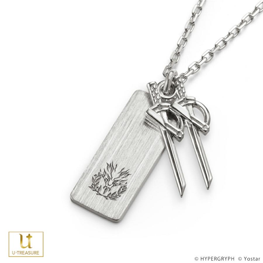 アークナイツ　ラップランド　ネックレス　シルバー アークナイツ】モチーフネックレス（ラップランド） シルバー