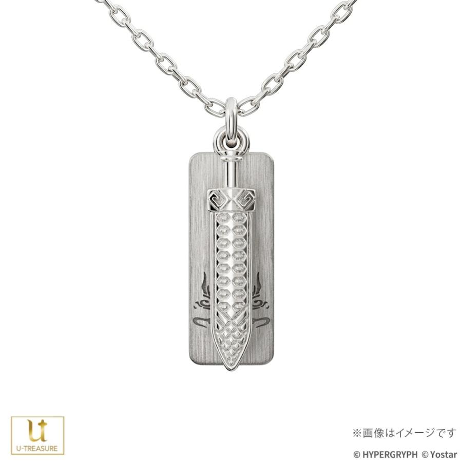 アークナイツ グッズ ネックレス モチーフネックレス（シー） シルバー
