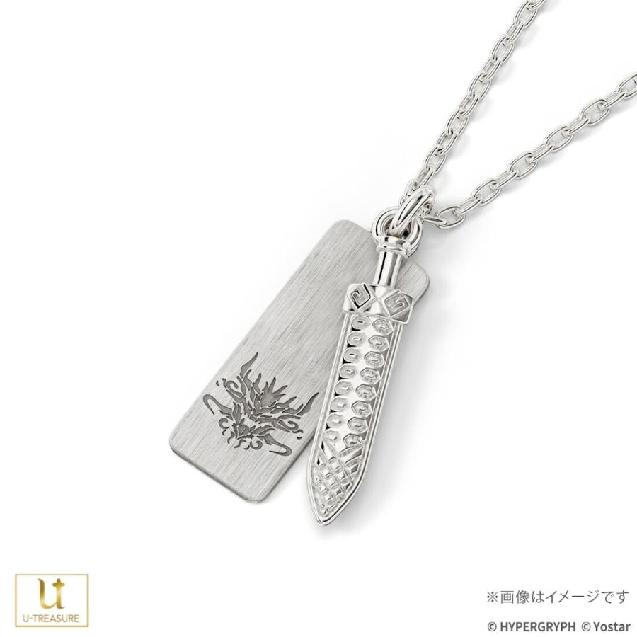 アークナイツ グッズ ネックレス モチーフネックレス（シー） シルバー