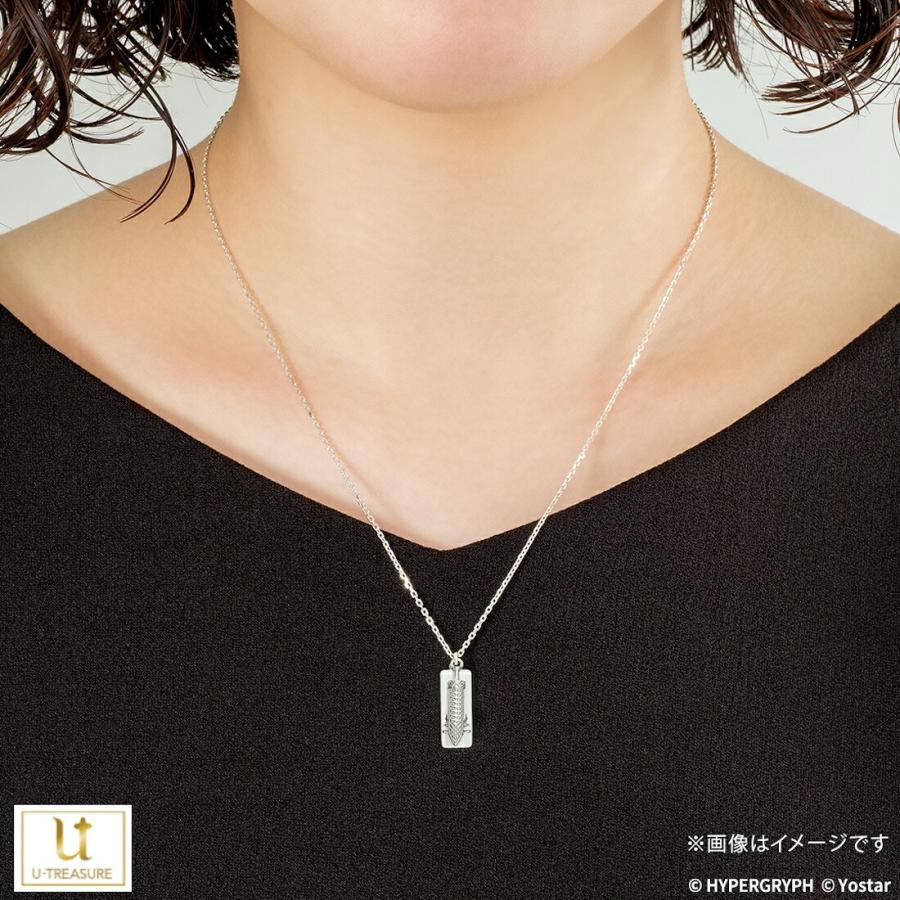 アークナイツ グッズ ネックレス モチーフネックレス（シー） シルバー