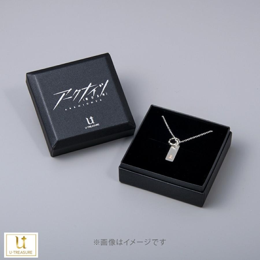 アークナイツ ネックレス ペンダント 公式 箱付 アークナイツ グッズ ネックレス モチーフネックレス（シー） シルバー