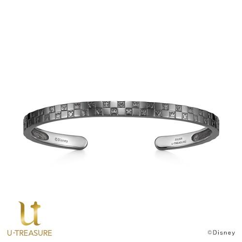 ★【希少】Disneyキングダムハーツ　シルバー　バングル　silver925★ Disney（ディズニー） キングダム ハーツ グッズ バングル シルバー
